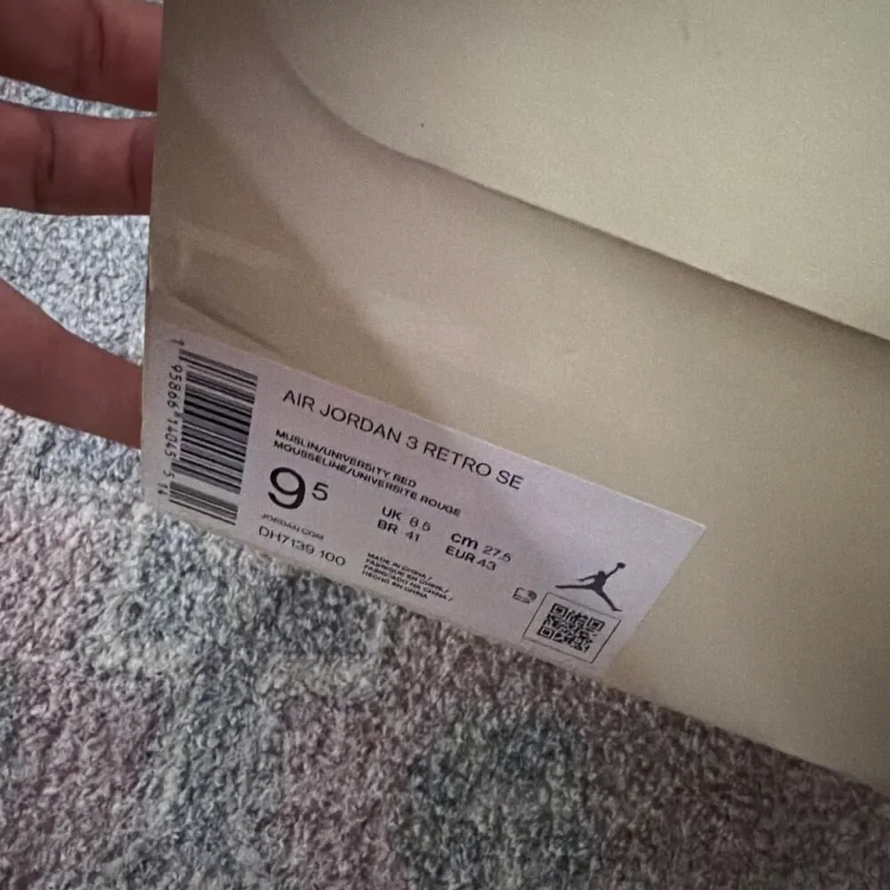 Jordan retro cream